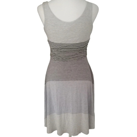 Athleta Santa Maria Tank Dress Striped Midi Length Athleisure Style Size XS - Picture 3 of 7